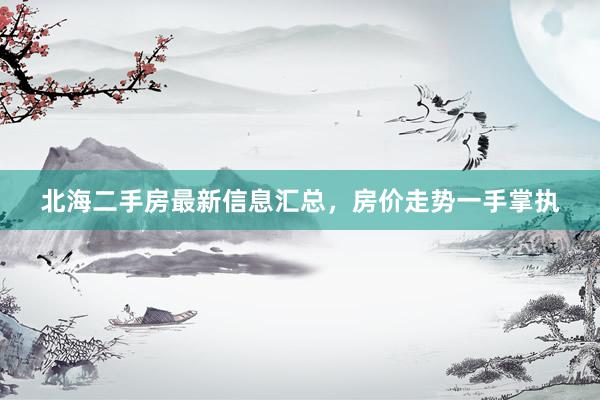 北海二手房最新信息汇总，房价走势一手掌执
